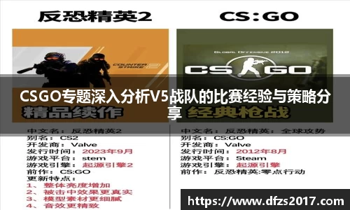 CSGO专题深入分析V5战队的比赛经验与策略分享